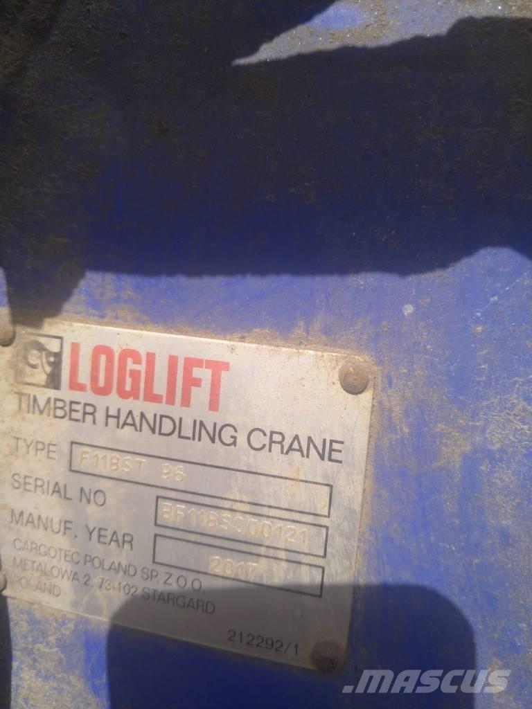 Loglift F118ST Metsatõstukid