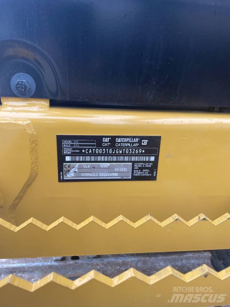 CAT 310 Roomikekskavaatorid
