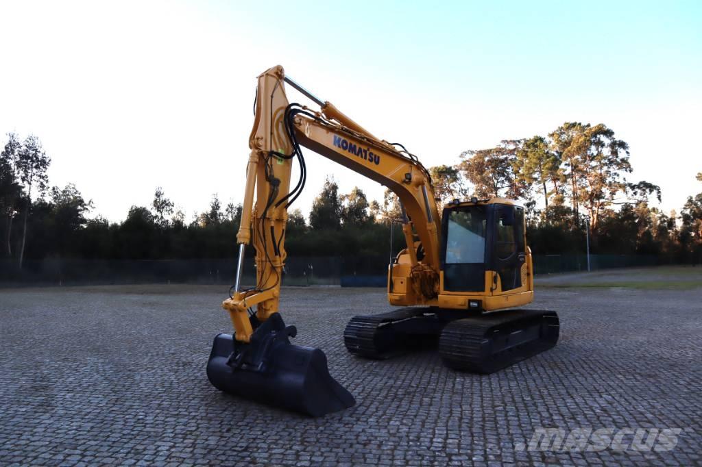 Komatsu PC138US-8 Roomikekskavaatorid
