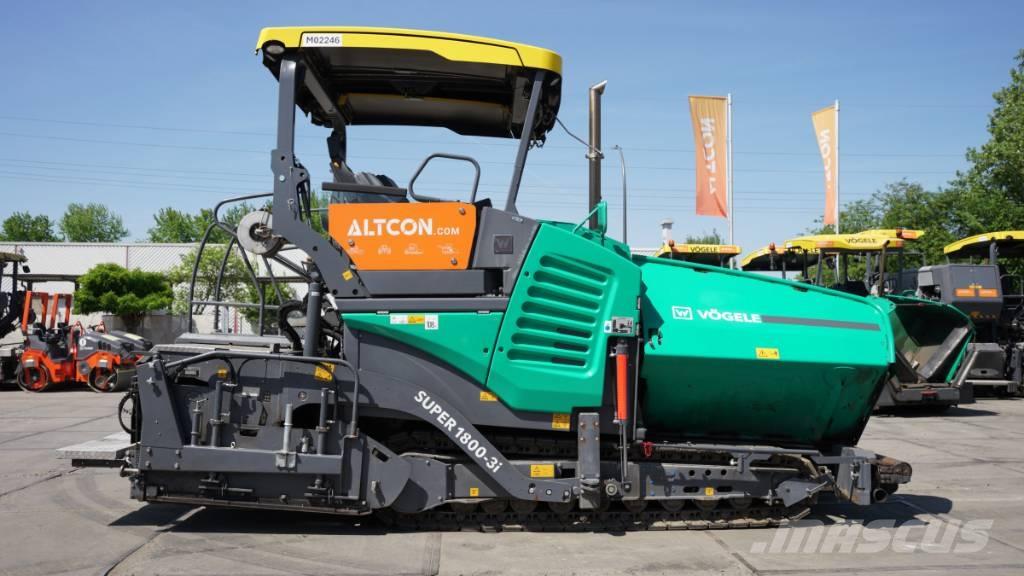 Vögele SUPER 1800-3I Asfaldilaoturid