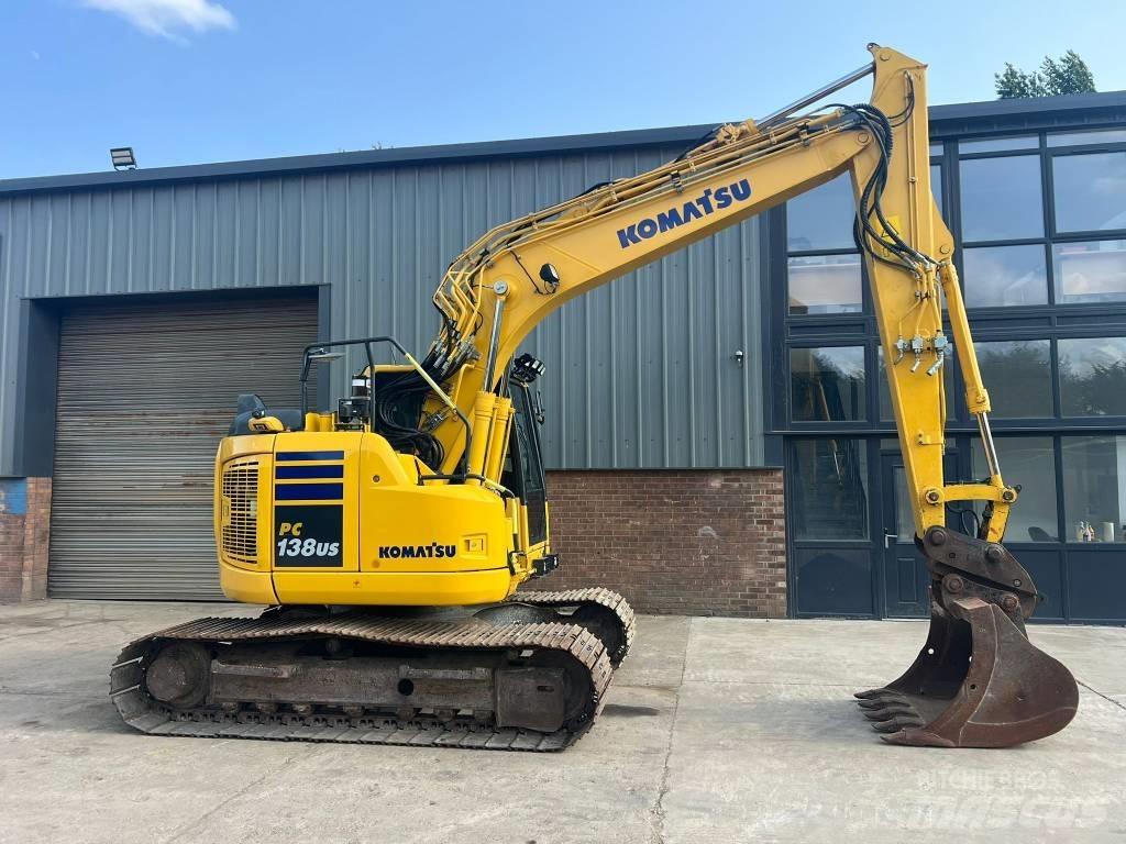 Komatsu PC138US-11 Roomikekskavaatorid