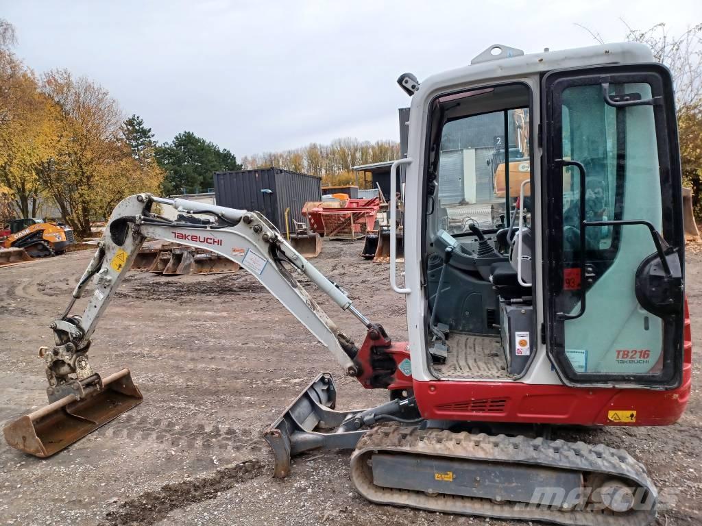 Takeuchi TB 216 Miniekskavaatorid < 7 t