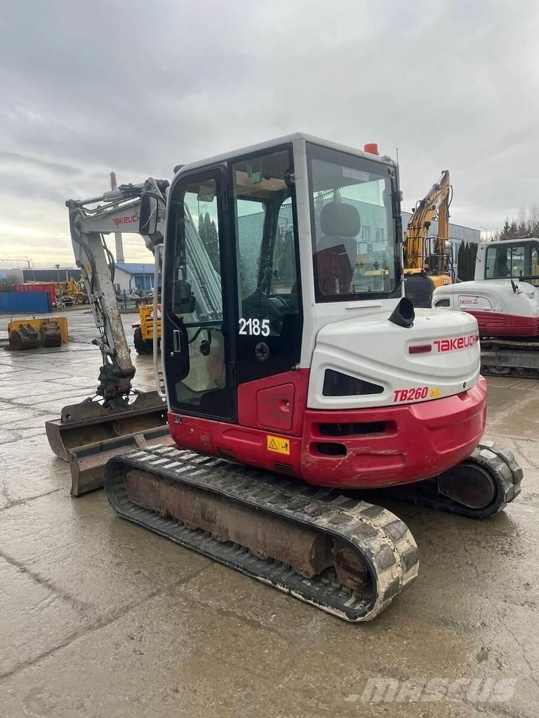 Takeuchi TB260 Miniekskavaatorid < 7 t