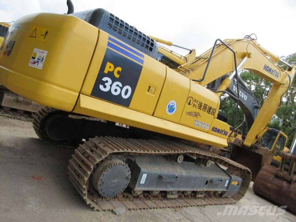 Komatsu PC 360-7 Roomikekskavaatorid