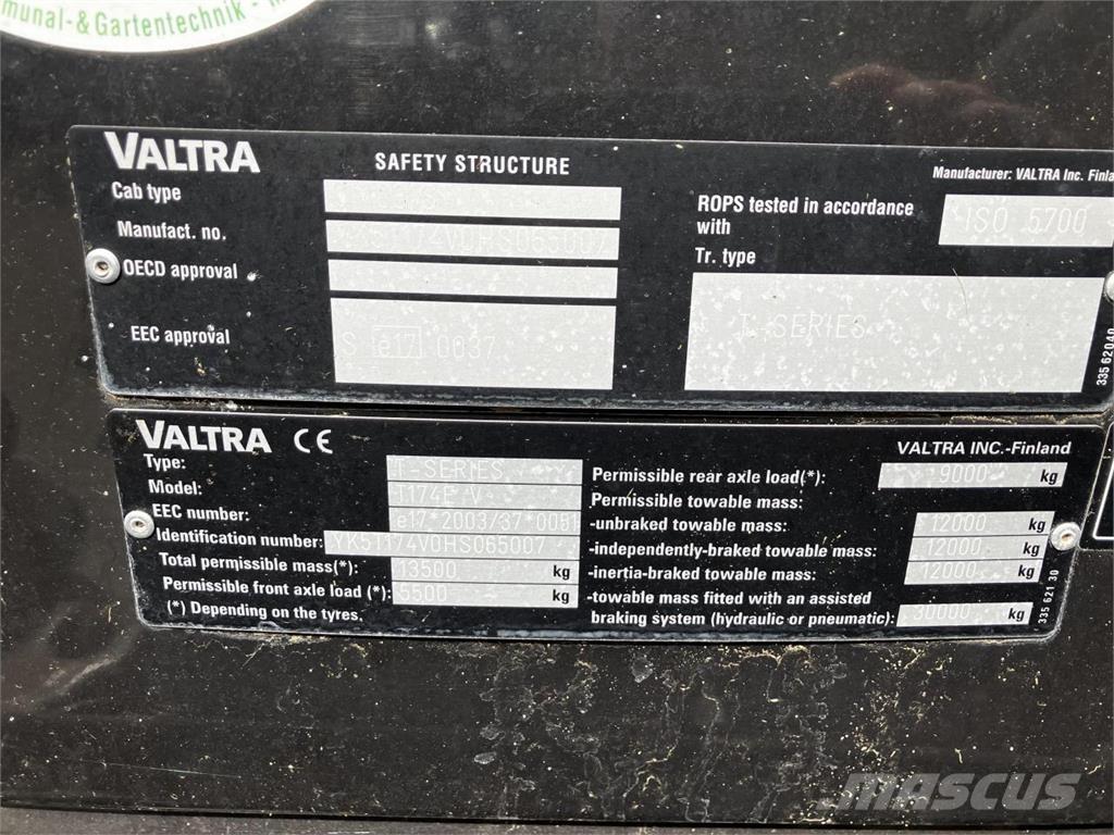 Valtra T174 Versu Traktorid