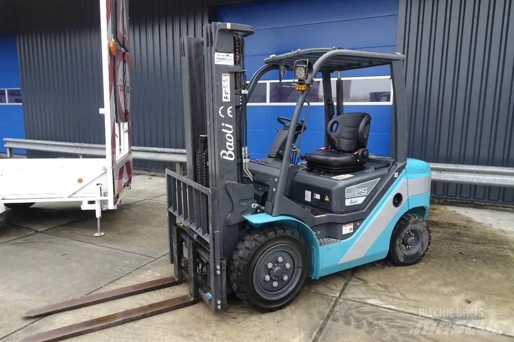 Baoli KBD25 Diesel . Kahveltõstukid - muud