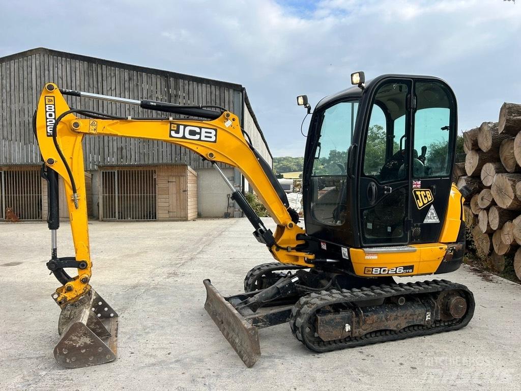 JCB 8026 CTS Miniekskavaatorid < 7 t