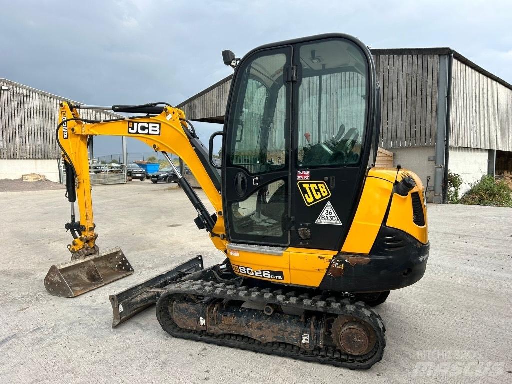 JCB 8026 CTS Miniekskavaatorid < 7 t
