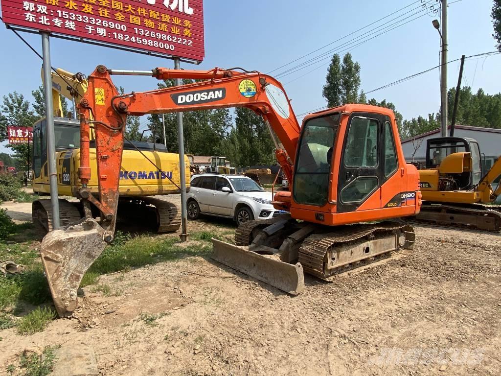 Doosan DH80 Roomikekskavaatorid