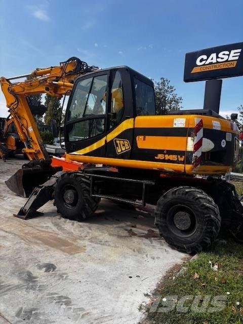 JCB JS 145 W Ratasekskavaatorid
