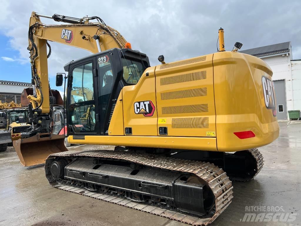 CAT 323 Next Gen Roomikekskavaatorid