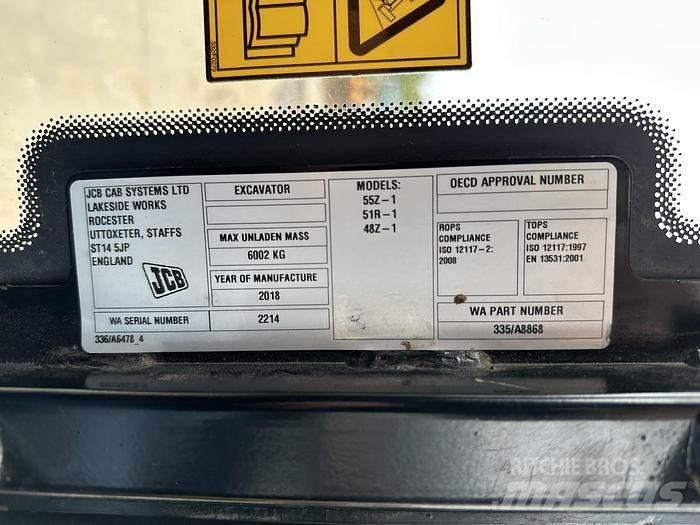 JCB 48Z-1 Miniekskavaatorid < 7 t