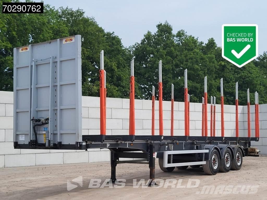 A&D LPRS24 3 axles Metsaveopoolhaagised