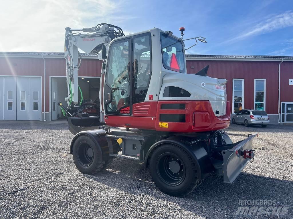 Takeuchi TB 395 W Ratasekskavaatorid