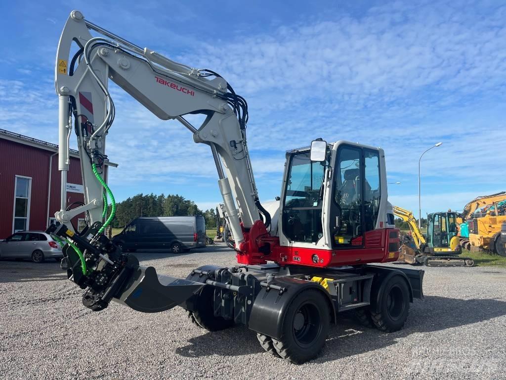 Takeuchi TB 395 W Ratasekskavaatorid