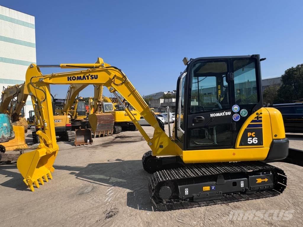 Komatsu PC 56 Roomikekskavaatorid