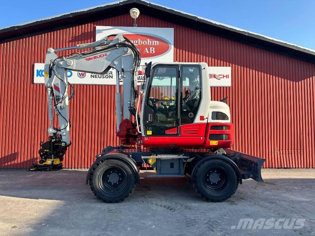 Takeuchi TB 395 W Ratasekskavaatorid
