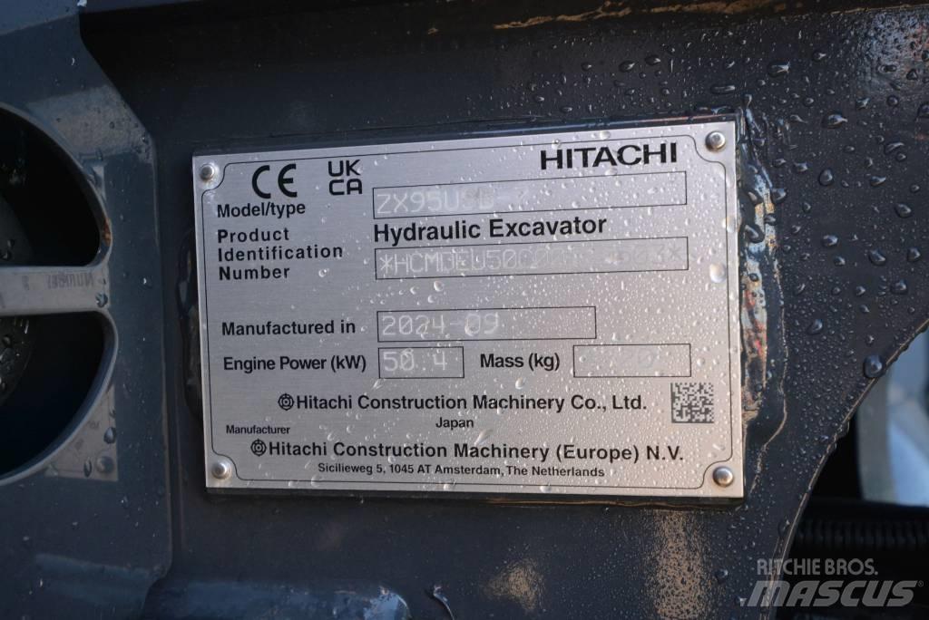Hitachi ZX 95 USB-7 Väikeekskavaatorid 7t-12t