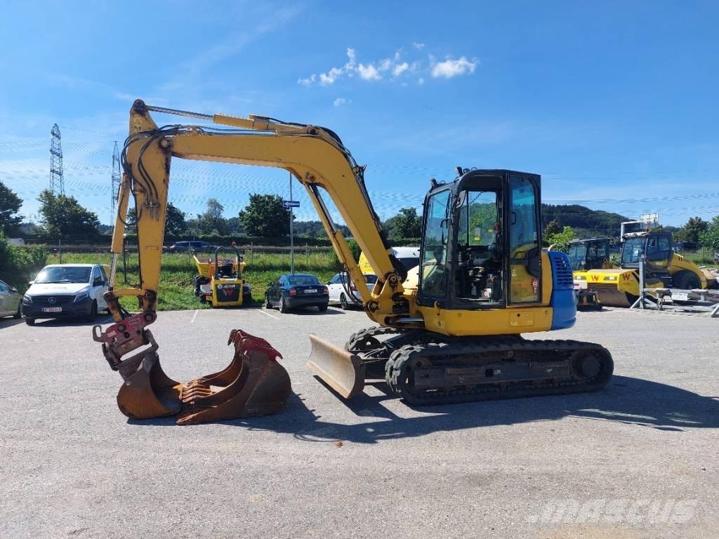 Komatsu PC 80 MR-5 Roomikekskavaatorid