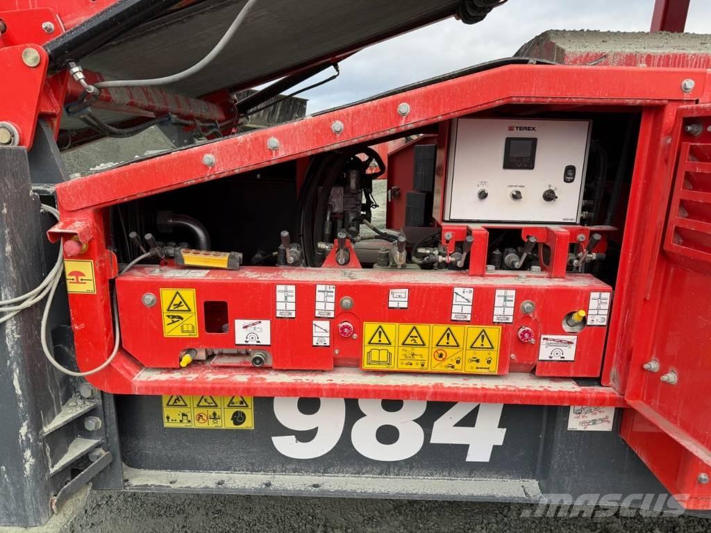 Terex Finlay 984 Iseliikuvad sõelad