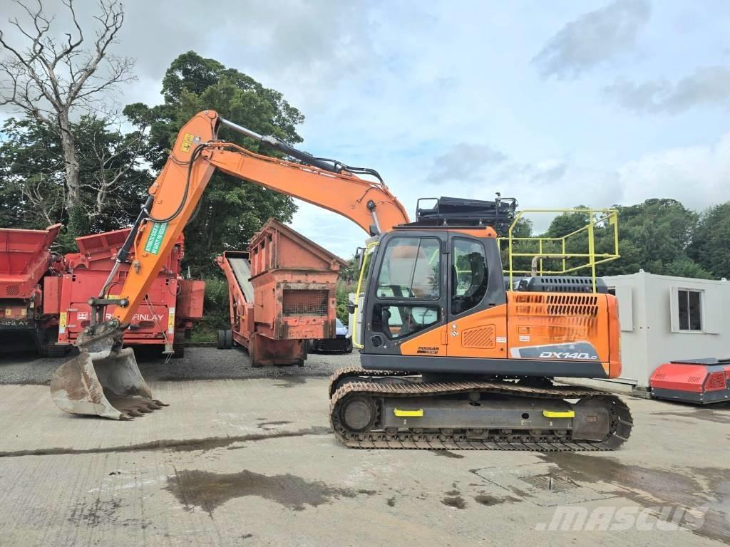 Doosan DX 140 LC Roomikekskavaatorid