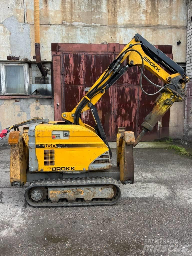Brokk 160 Lammutusekskavaatorid