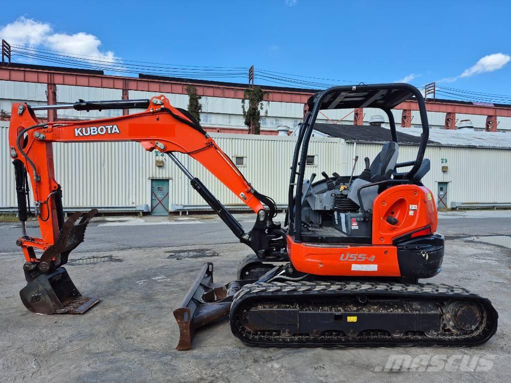 Kubota U 55-4 Miniekskavaatorid < 7 t