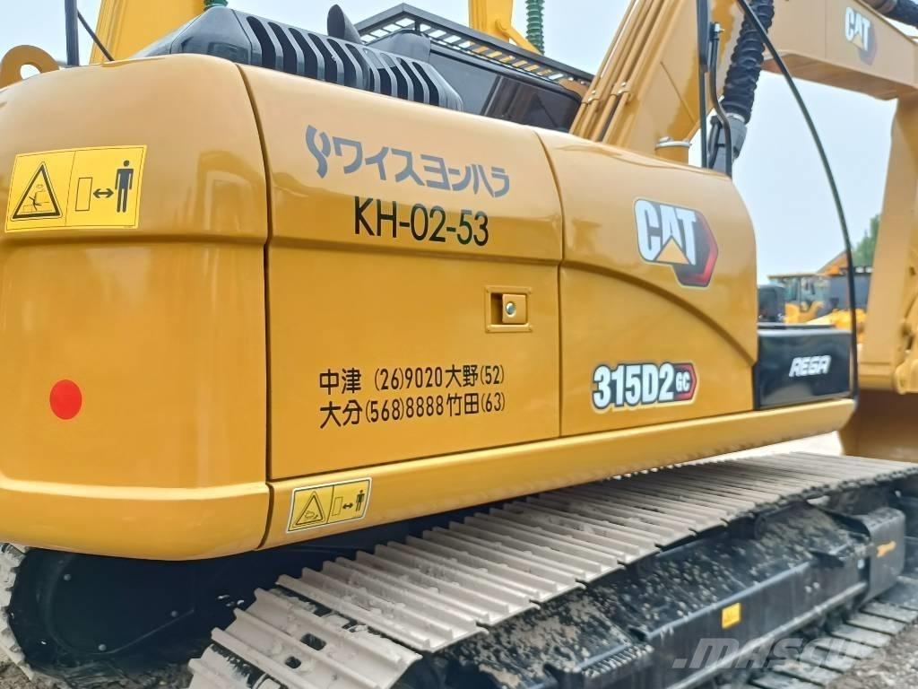 CAT 315 D Roomikekskavaatorid