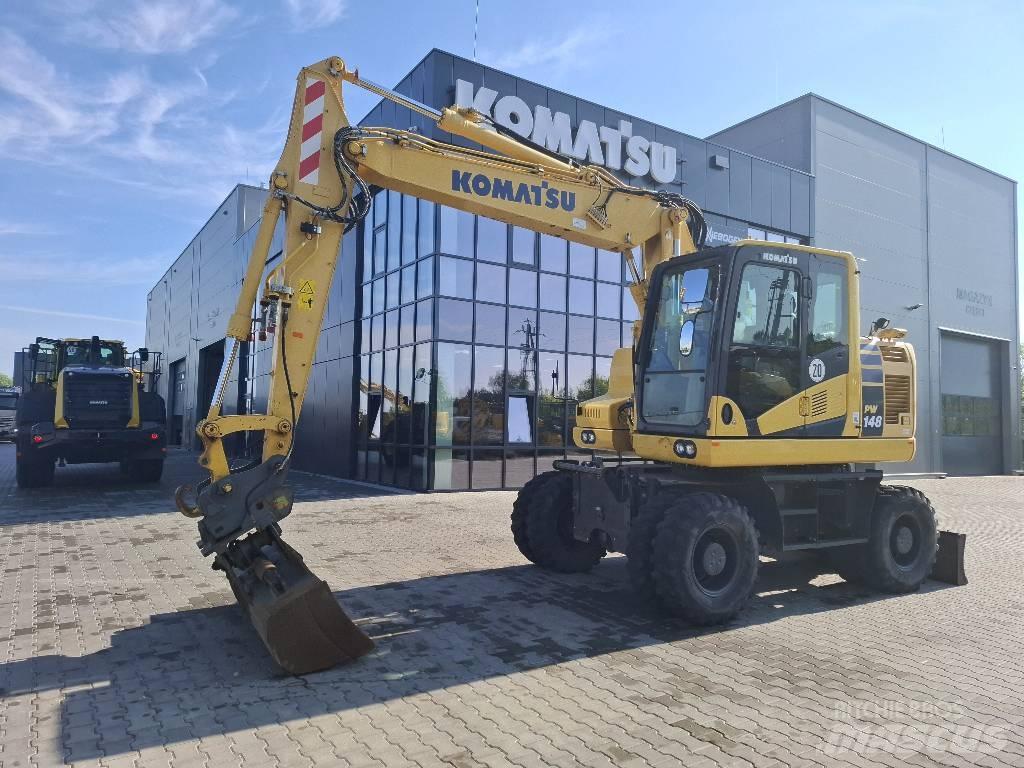 Komatsu PW 148-11 Ratasekskavaatorid