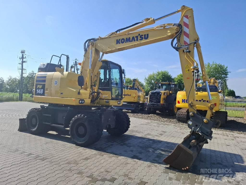 Komatsu PW 148-11 Ratasekskavaatorid