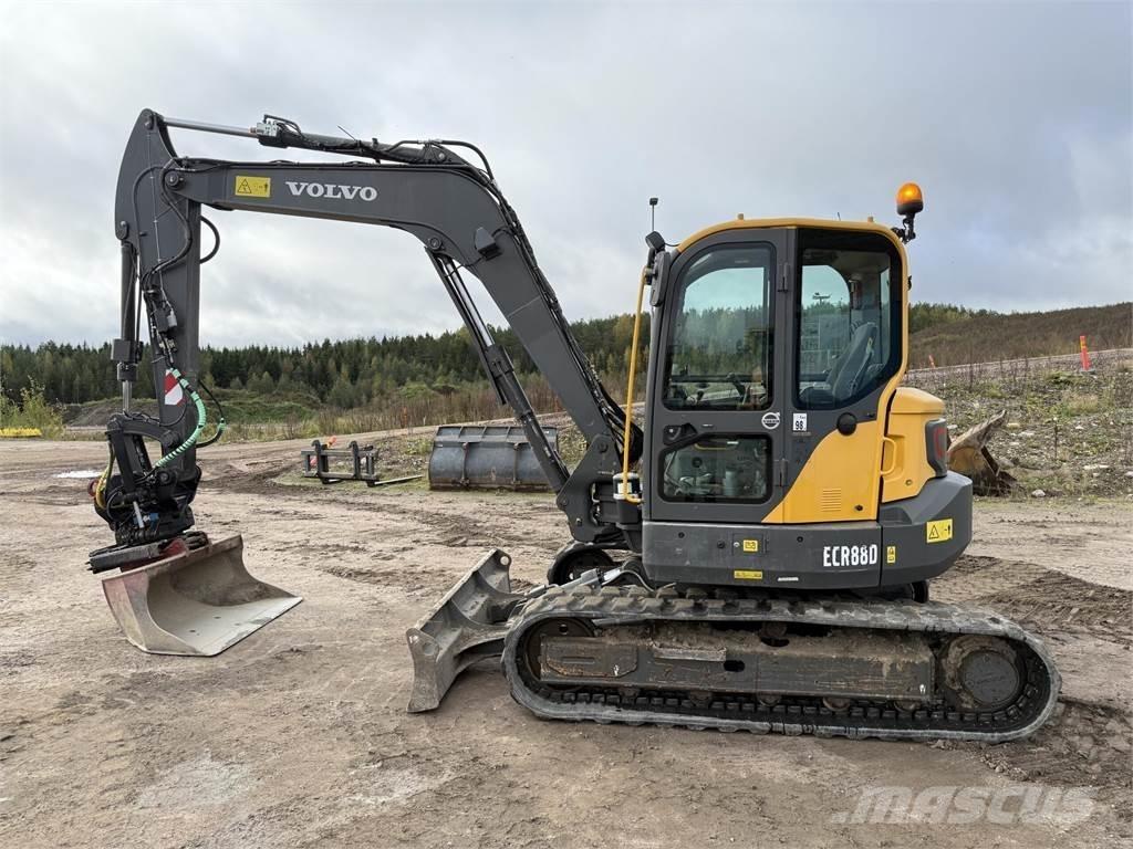 Volvo ECR88 D Väikeekskavaatorid 7t-12t