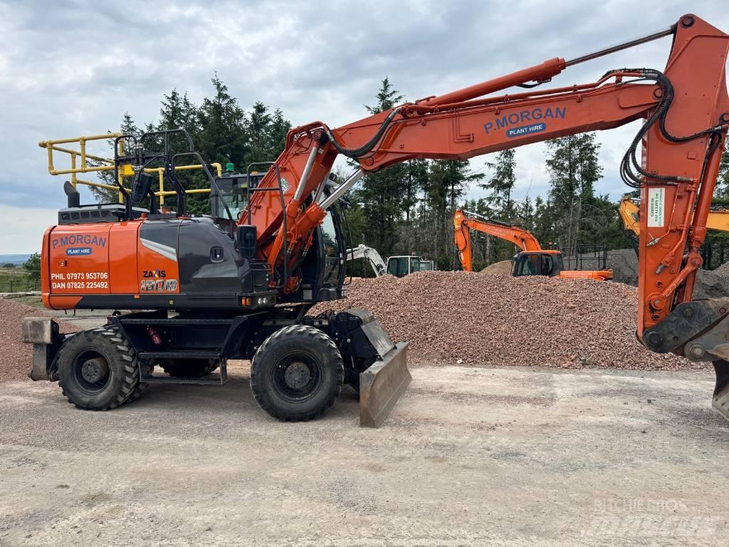 Hitachi ZW 180 Ratasekskavaatorid