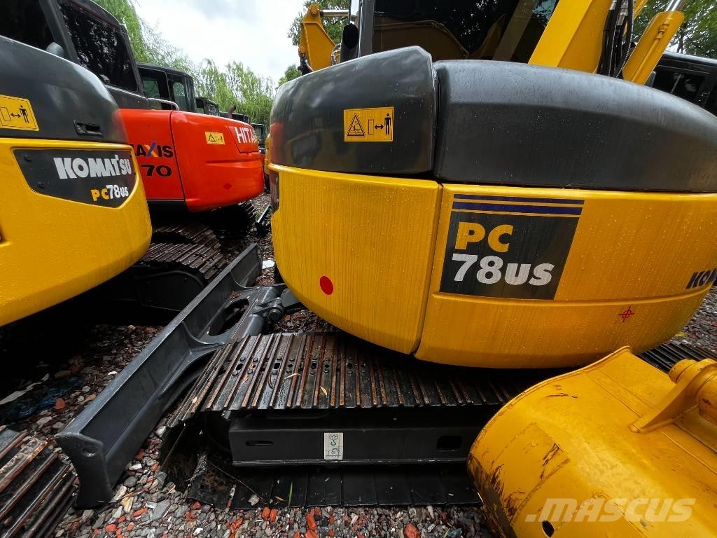Komatsu PC 78 US Väikeekskavaatorid 7t-12t