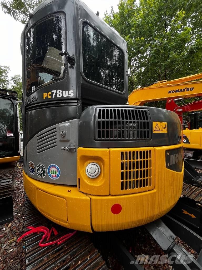 Komatsu PC 78 US Väikeekskavaatorid 7t-12t