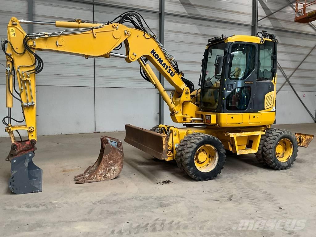 Komatsu PW 98 MR-8 Ratasekskavaatorid