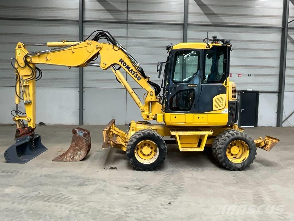 Komatsu PW 98 MR-8 Ratasekskavaatorid