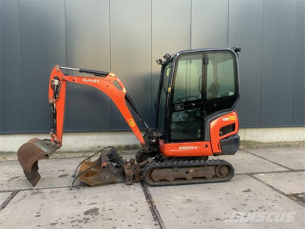 Kubota KX 019-4 Miniekskavaatorid < 7 t