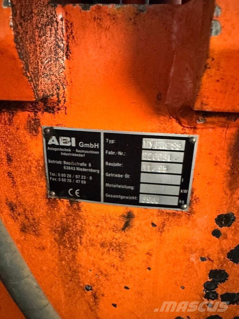 ABI Hydropress Hüdrohaamrid