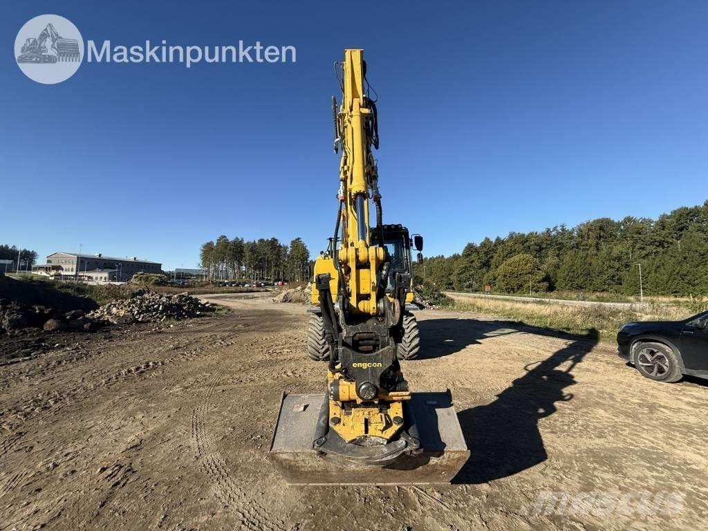 Komatsu PW 160 Ratasekskavaatorid