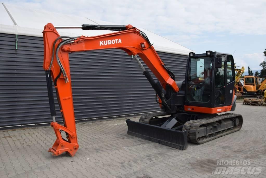 Kubota KX 080-4 Väikeekskavaatorid 7t-12t