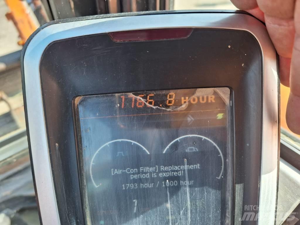 Doosan DX 85 R Roomikekskavaatorid
