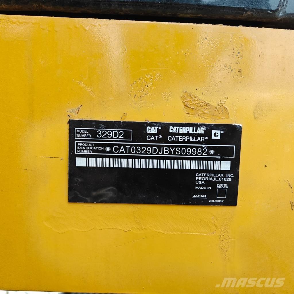 CAT 329 D L Roomikekskavaatorid