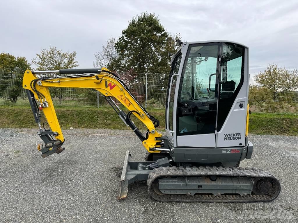 Wacker Neuson EZ26 Roomikekskavaatorid