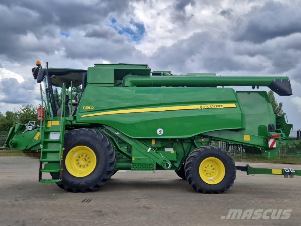 John Deere T 550 Teraviljakombainid