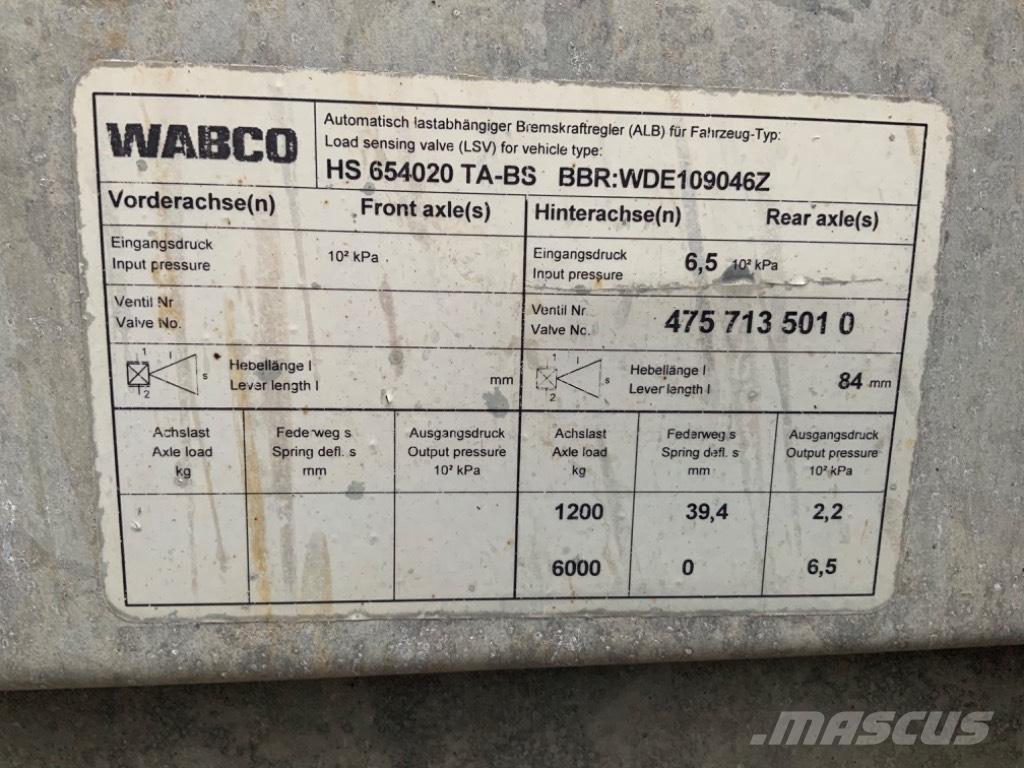 Humbaur HS 6540 Autotreilerid