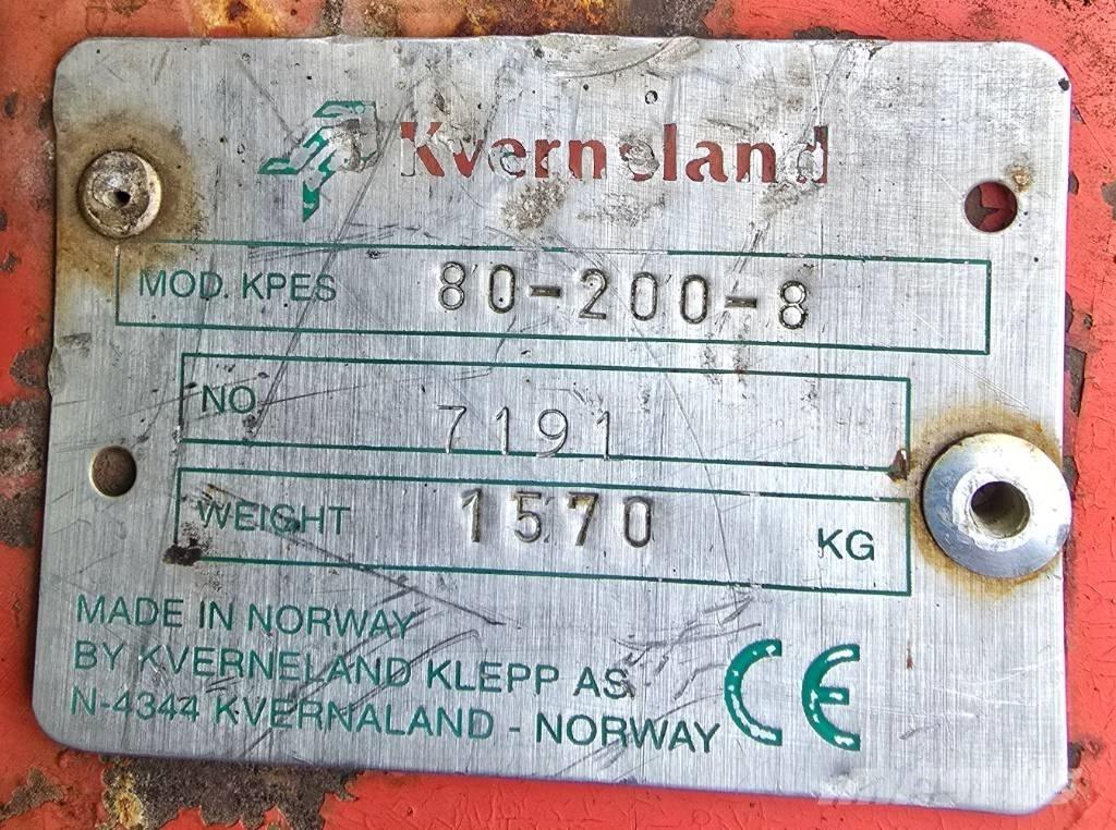 Kverneland ES80 Pöördadrad