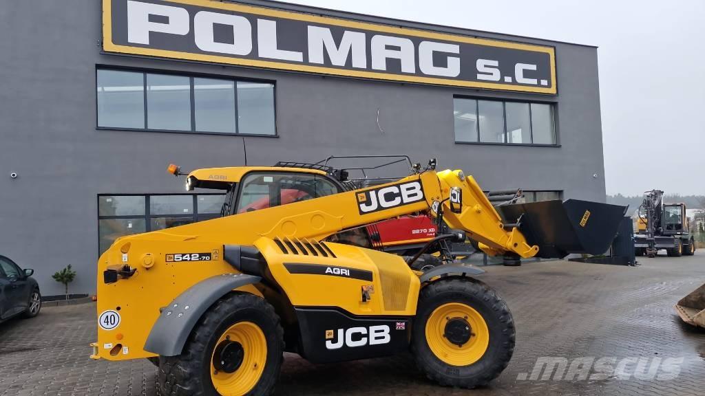 JCB 542-70 Agri Teleskooplaadurid