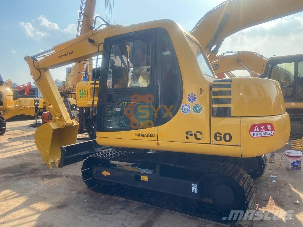 Komatsu PC 60 Roomikekskavaatorid