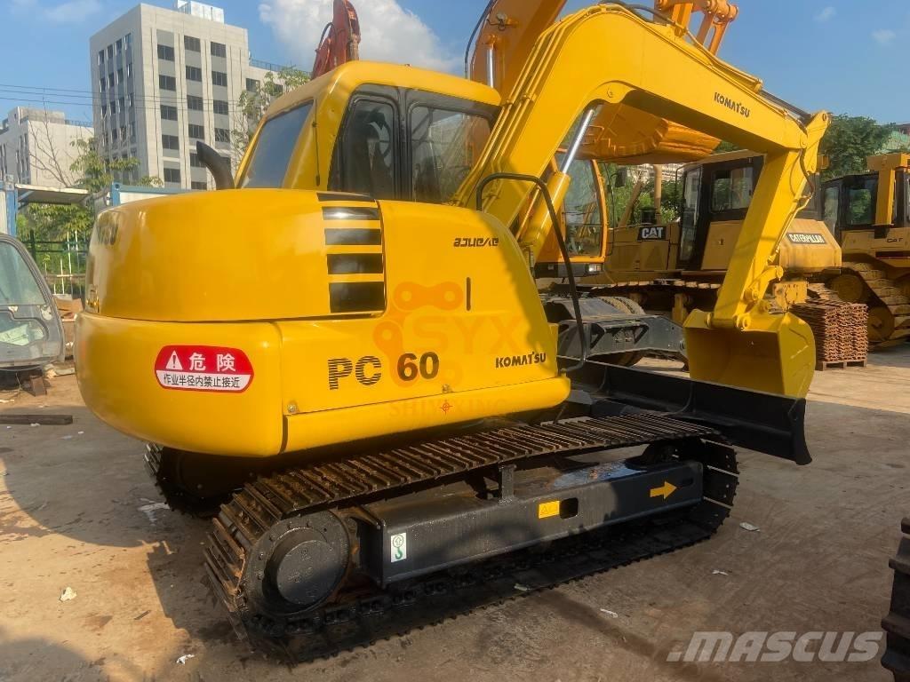 Komatsu PC 60 Roomikekskavaatorid
