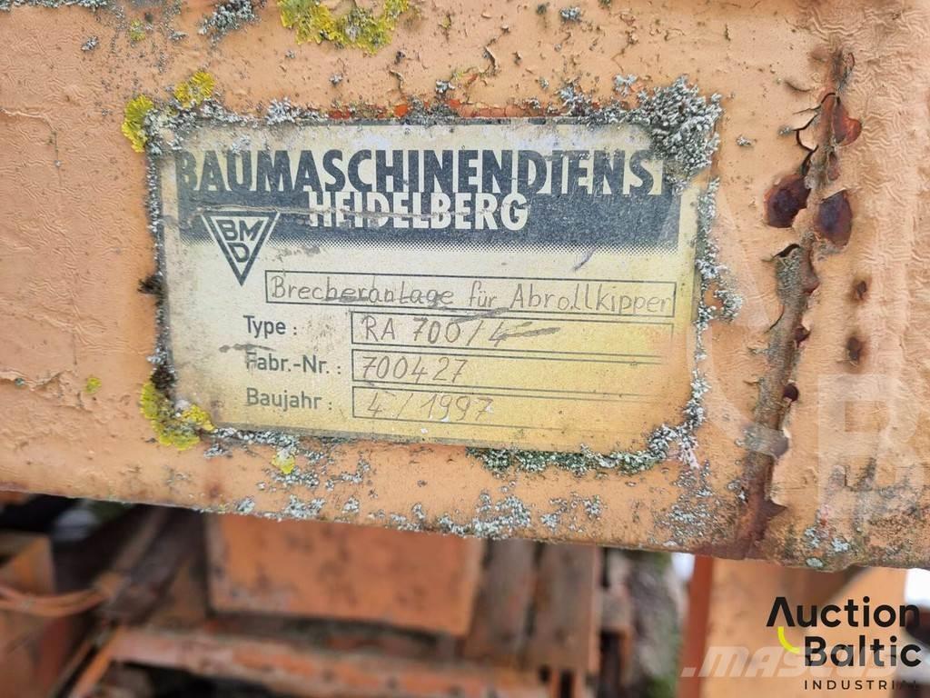 BMD RA700/4 Muud mullaharimismasinad ja tarvikud